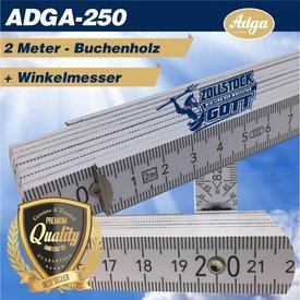 Zollstock online bedrucken - Meterstab gestalten - Buchenholz Meterstab